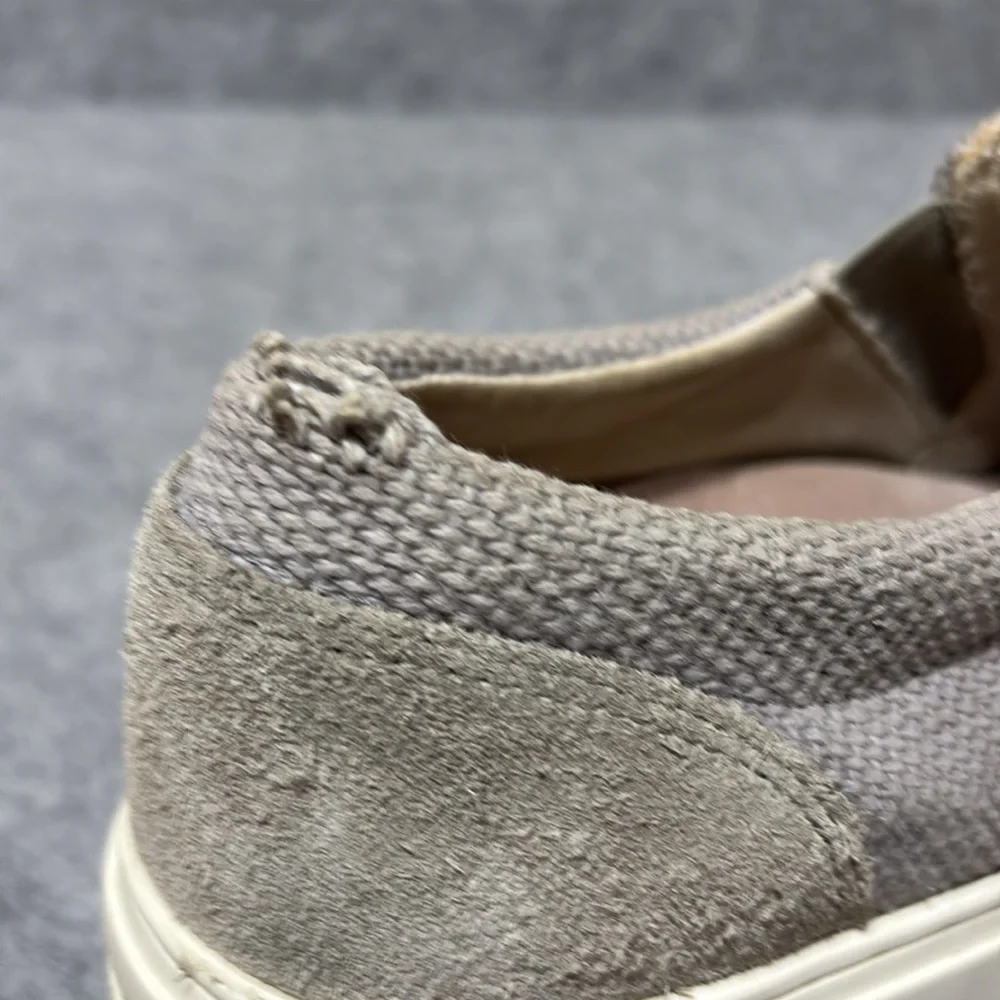 BIRKENSTOCK Flat Canvas grey Suede Low Shoes Size EUR 39 US 8 - Picture 10 of 11